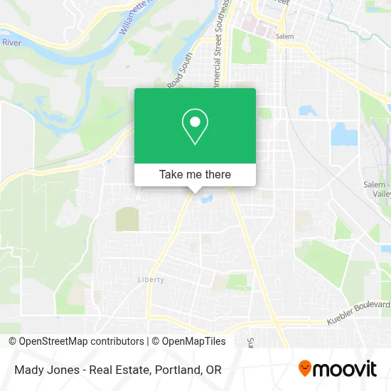 Mady Jones - Real Estate map