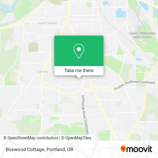 Boxwood Cottage map