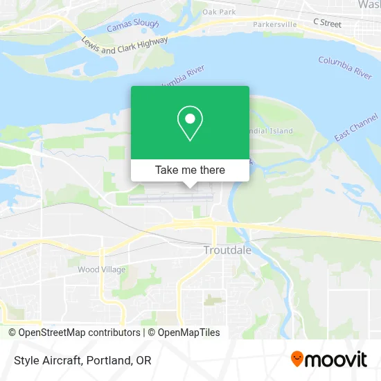Style Aircraft map
