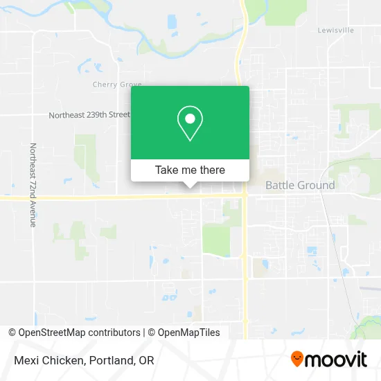Mexi Chicken map