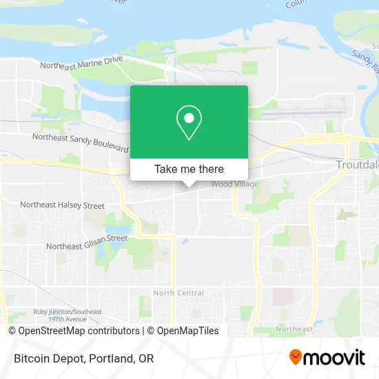Bitcoin Depot map