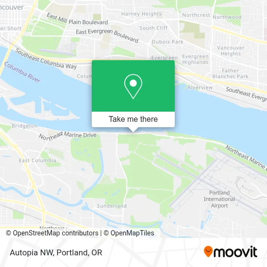 Autopia NW map
