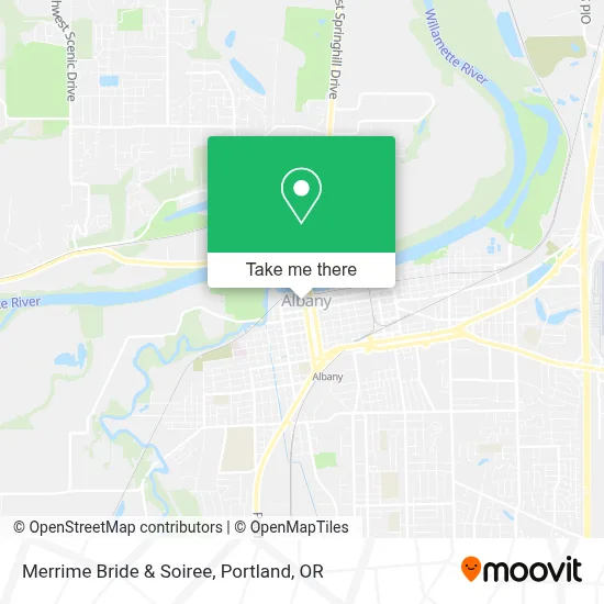 Merrime Bride & Soiree map