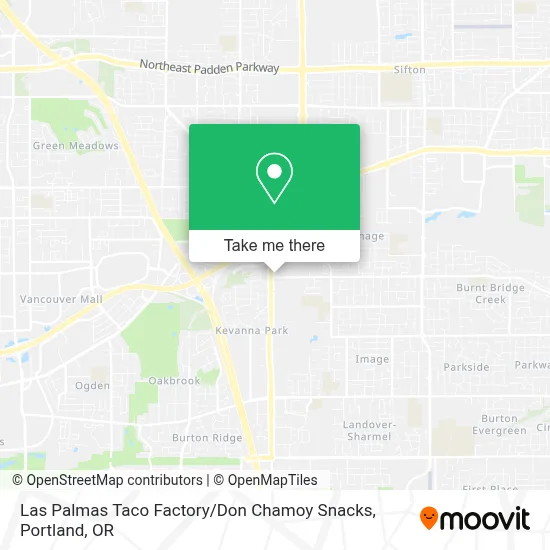 Las Palmas Taco Factory / Don Chamoy Snacks map