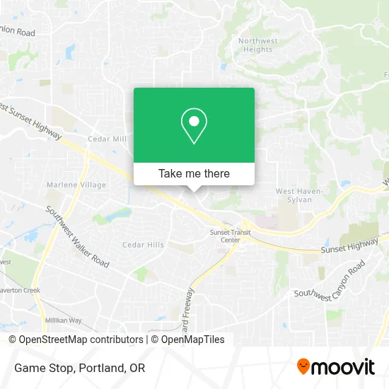 Game Stop map
