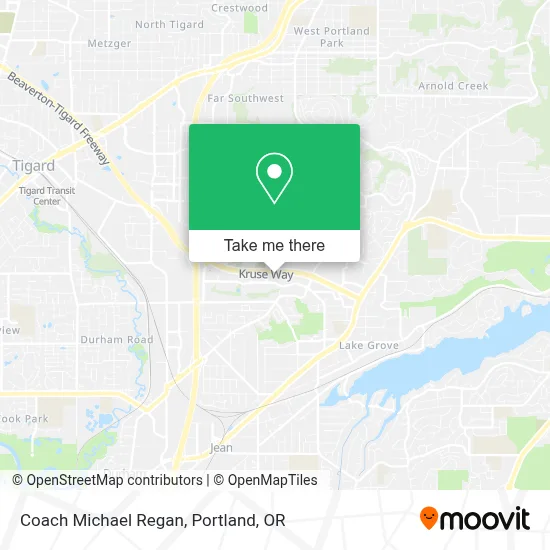 Coach Michael Regan map