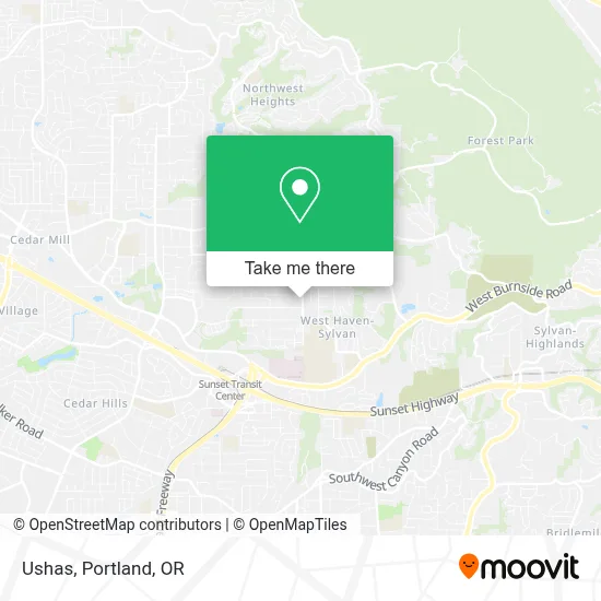 Ushas map