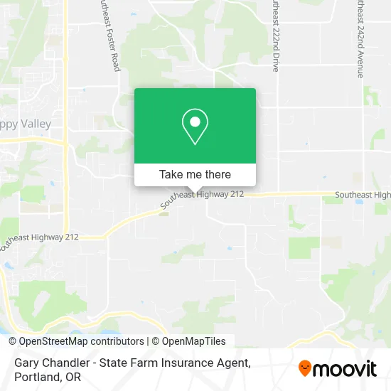 Gary Chandler - State Farm Insurance Agent map