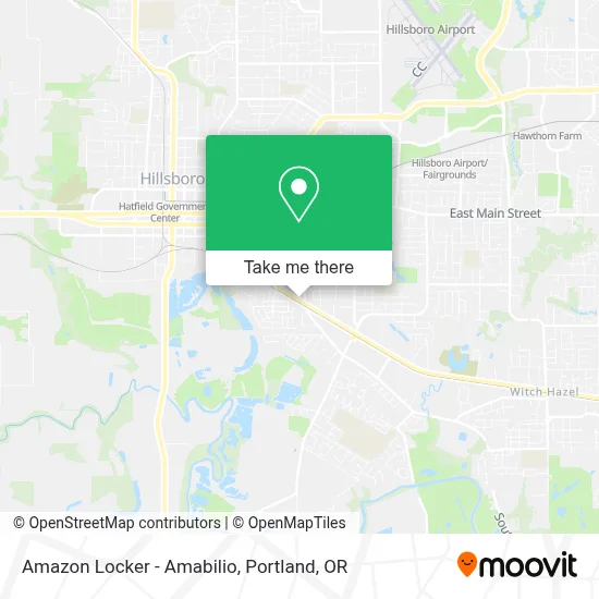 Amazon Locker - Amabilio map
