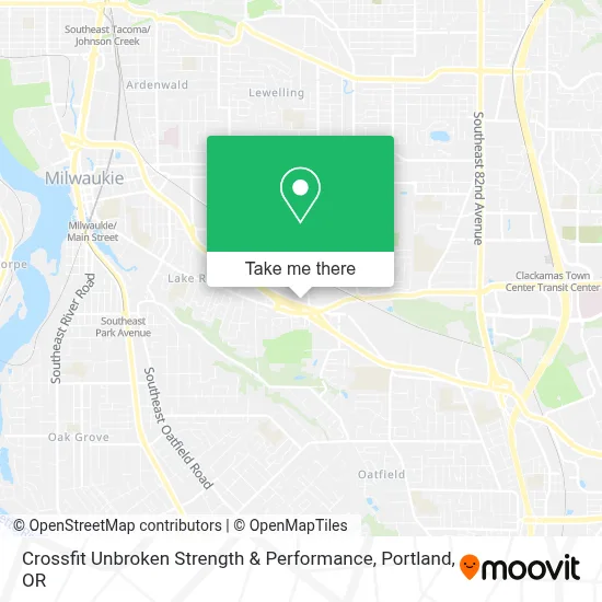 Crossfit Unbroken Strength & Performance map