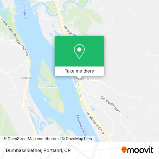Dumbassleather map