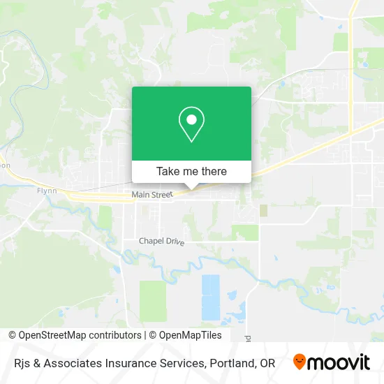 Rjs & Associates Insurance Services map