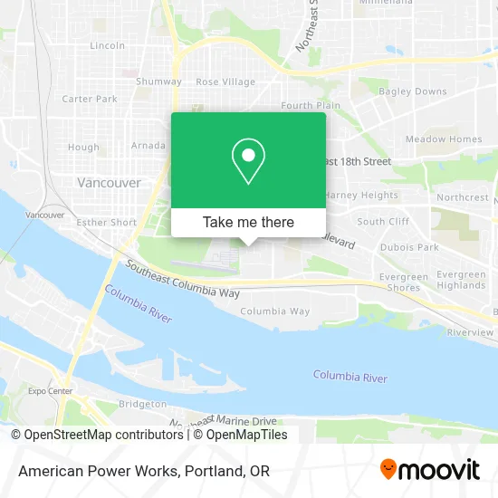 American Power Works map