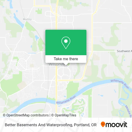 Better Basements And Waterproofing map