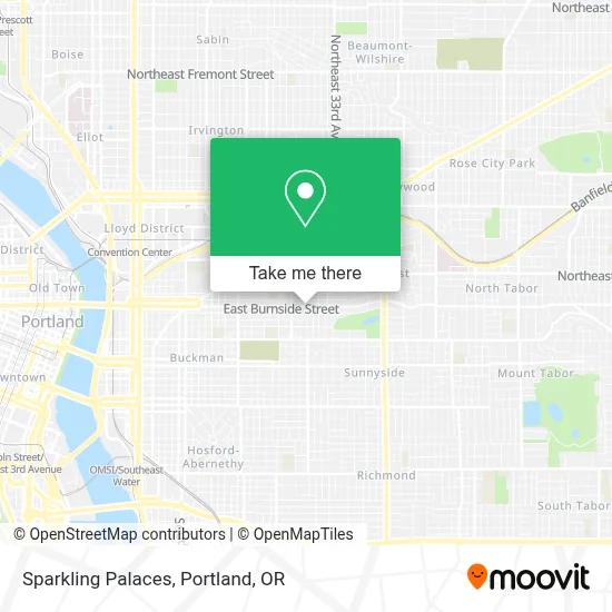 Sparkling Palaces map