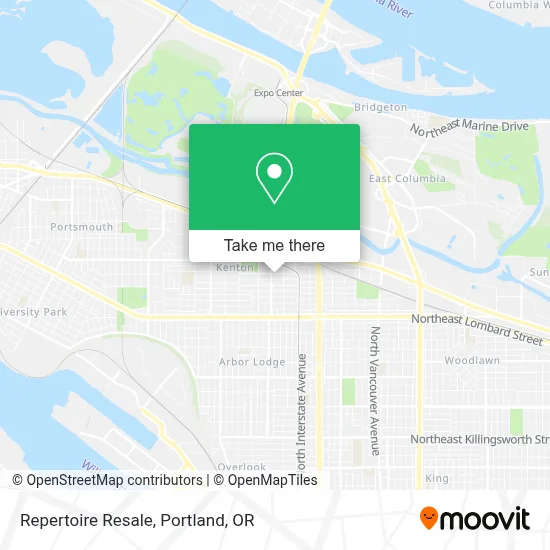Repertoire Resale map