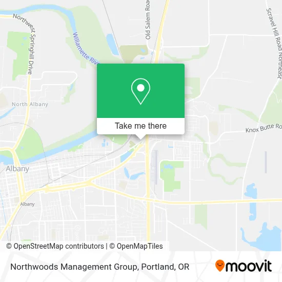 Northwoods Management Group map