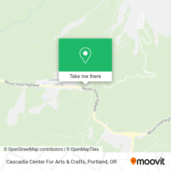 Cascadia Center For Arts & Crafts map