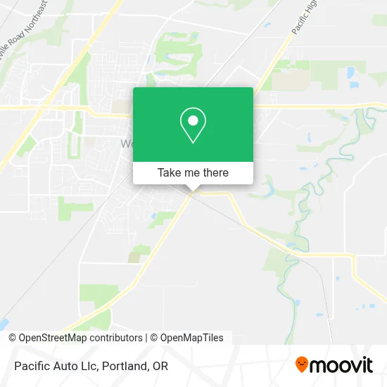 Pacific Auto Llc map
