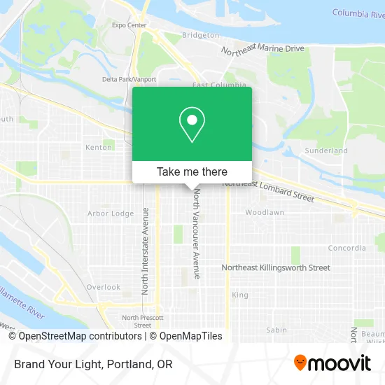 Brand Your Light map