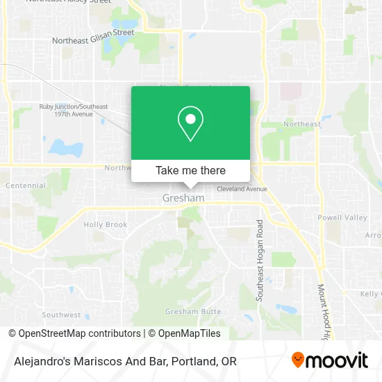 Alejandro's Mariscos And Bar map