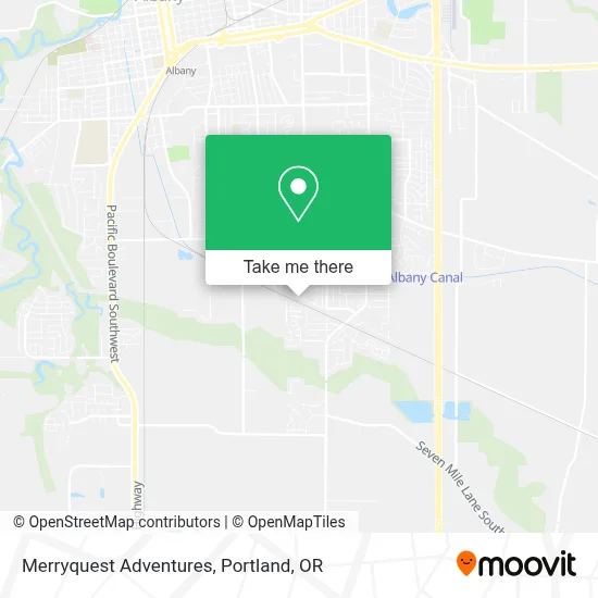 Merryquest Adventures map