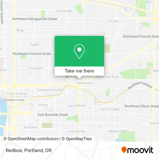 Redbox map