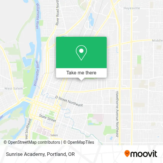 Sunrise Academy map
