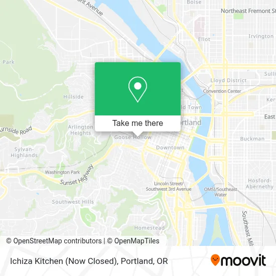 Ichiza Kitchen (Now Closed) map