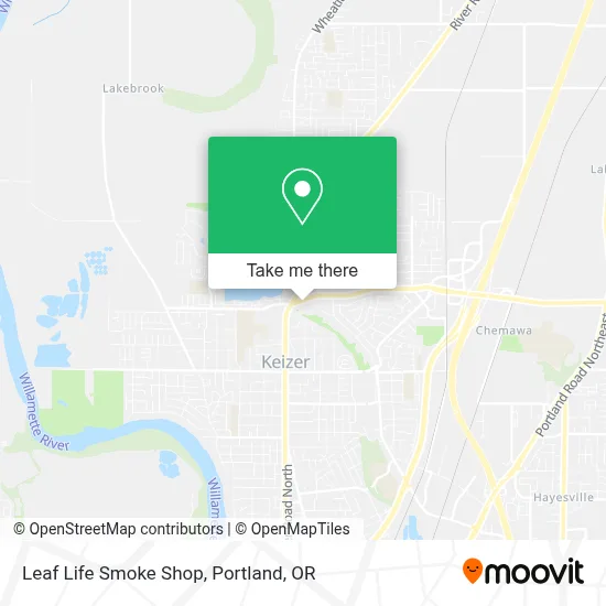 Leaf Life Smoke Shop map