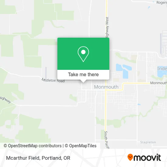 Mcarthur Field map