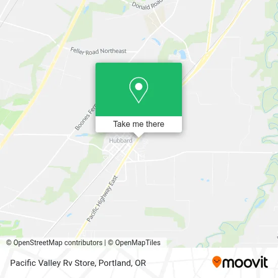 Pacific Valley Rv Store map