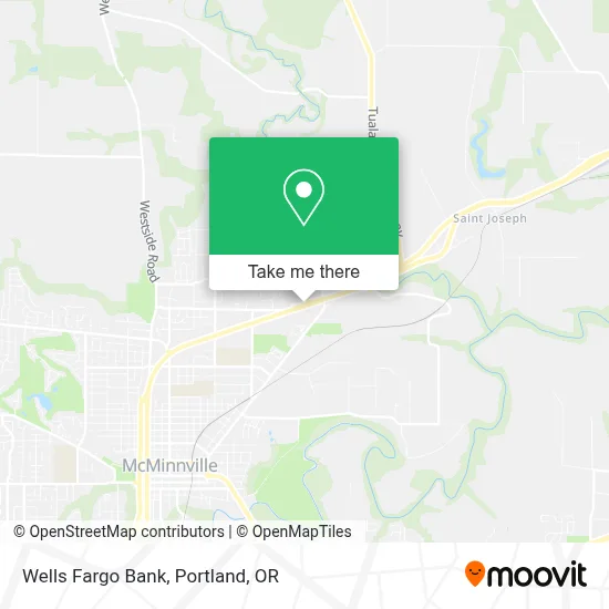 Wells Fargo Bank map