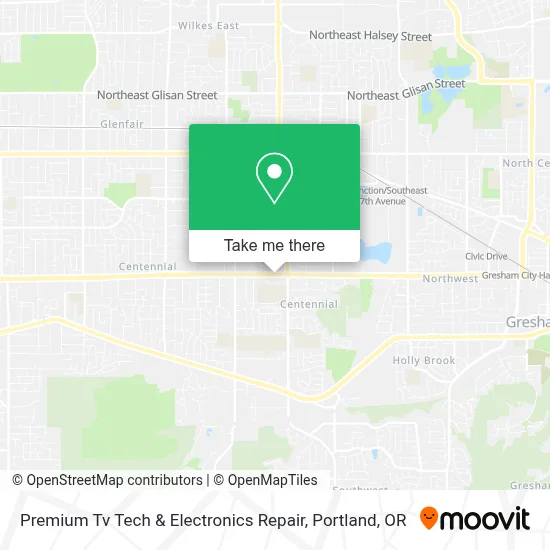 Premium Tv Tech & Electronics Repair map