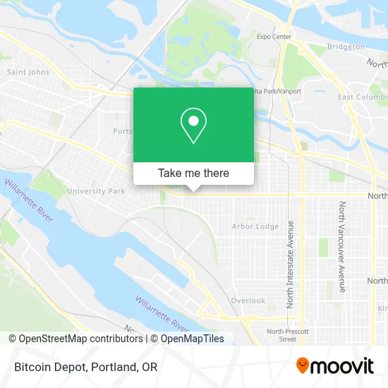 Bitcoin Depot map