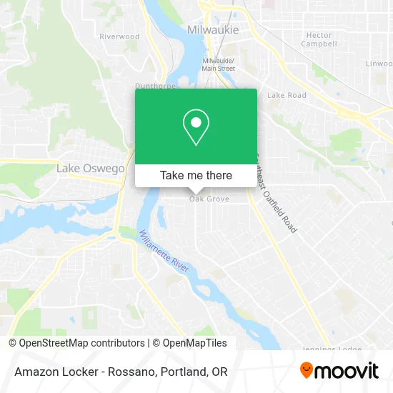 Amazon Locker - Rossano map