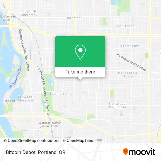 Bitcoin Depot map