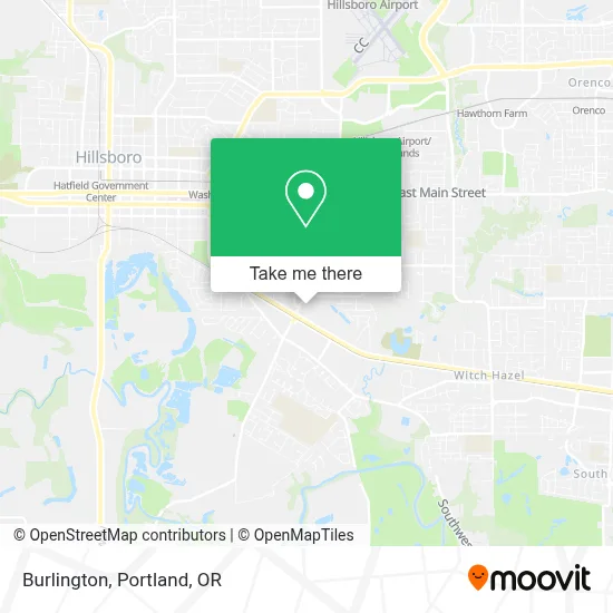 Burlington map
