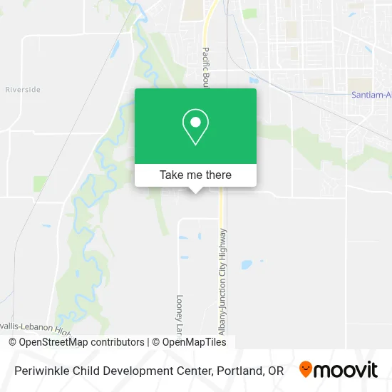 Periwinkle Child Development Center map