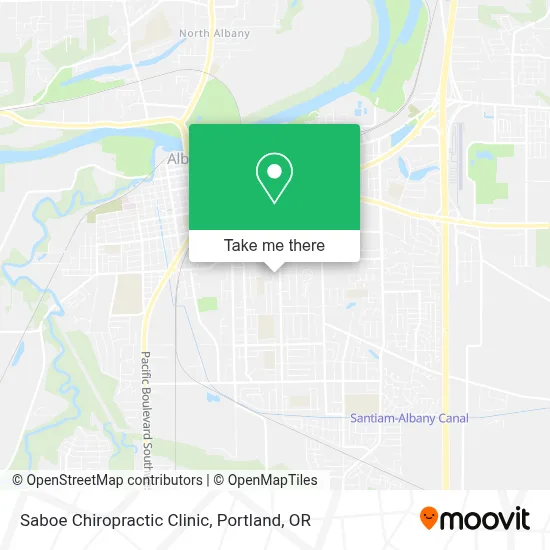 Saboe Chiropractic Clinic map