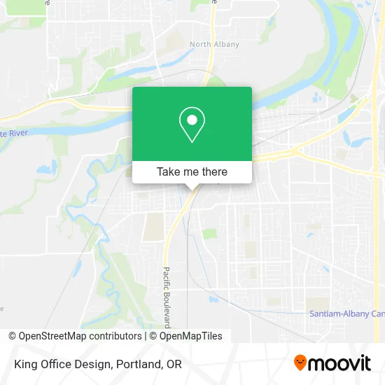 King Office Design map