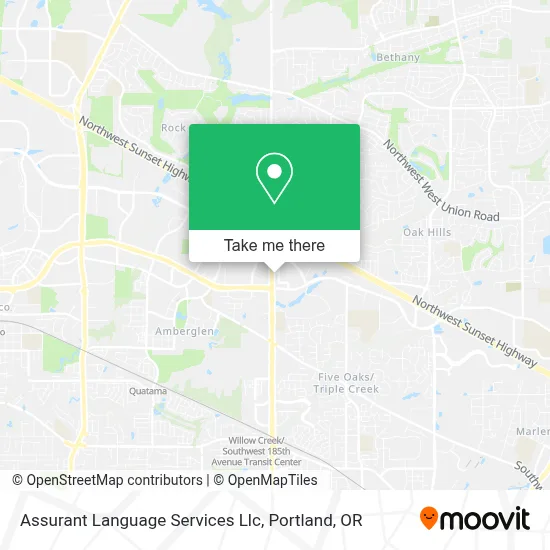 Assurant Language Services Llc map