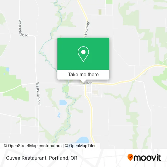 Cuvee Restaurant map