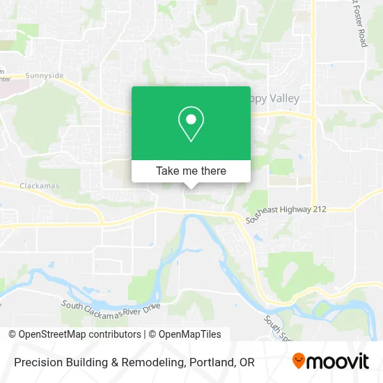 Precision Building & Remodeling map