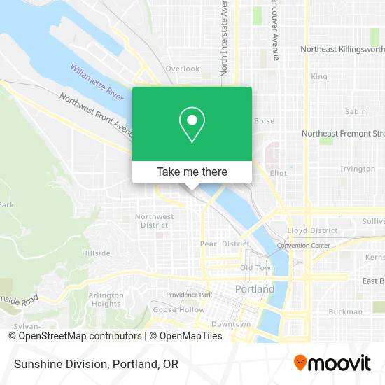Sunshine Division map