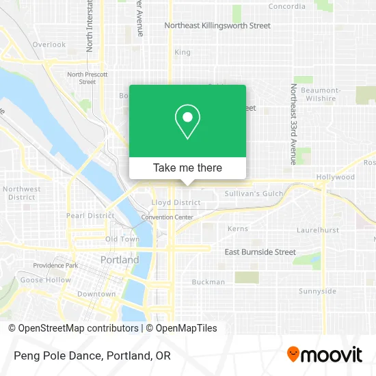 Peng Pole Dance map