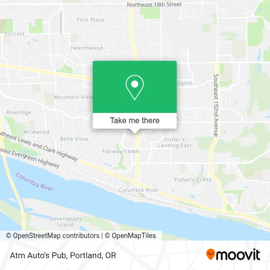 Atm Auto's Pub map