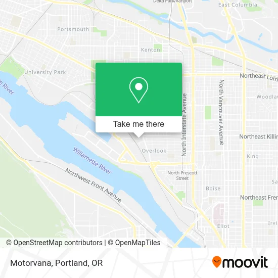 Motorvana map