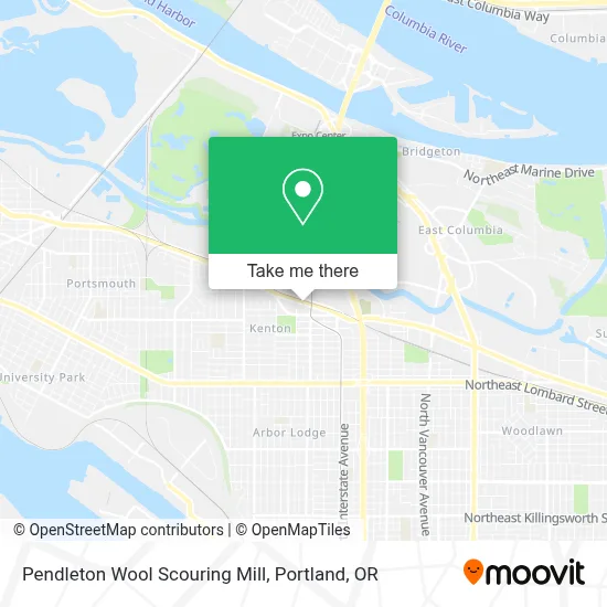Pendleton Wool Scouring Mill map
