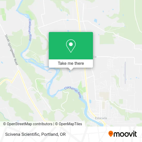Scivena Scientific map